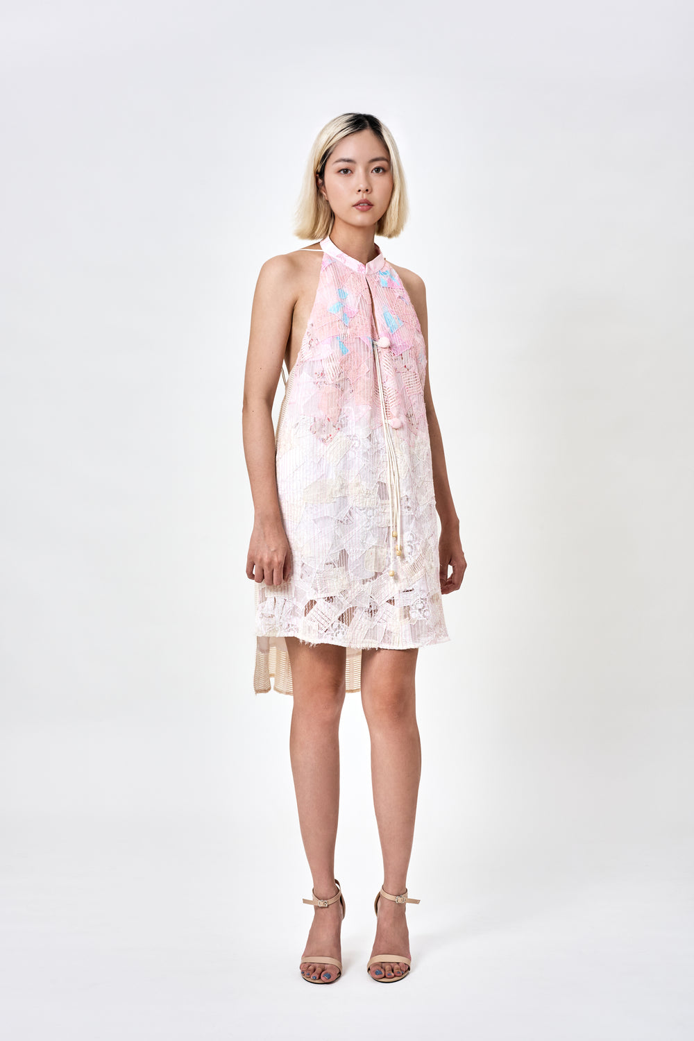 Love Glow Halter Dress