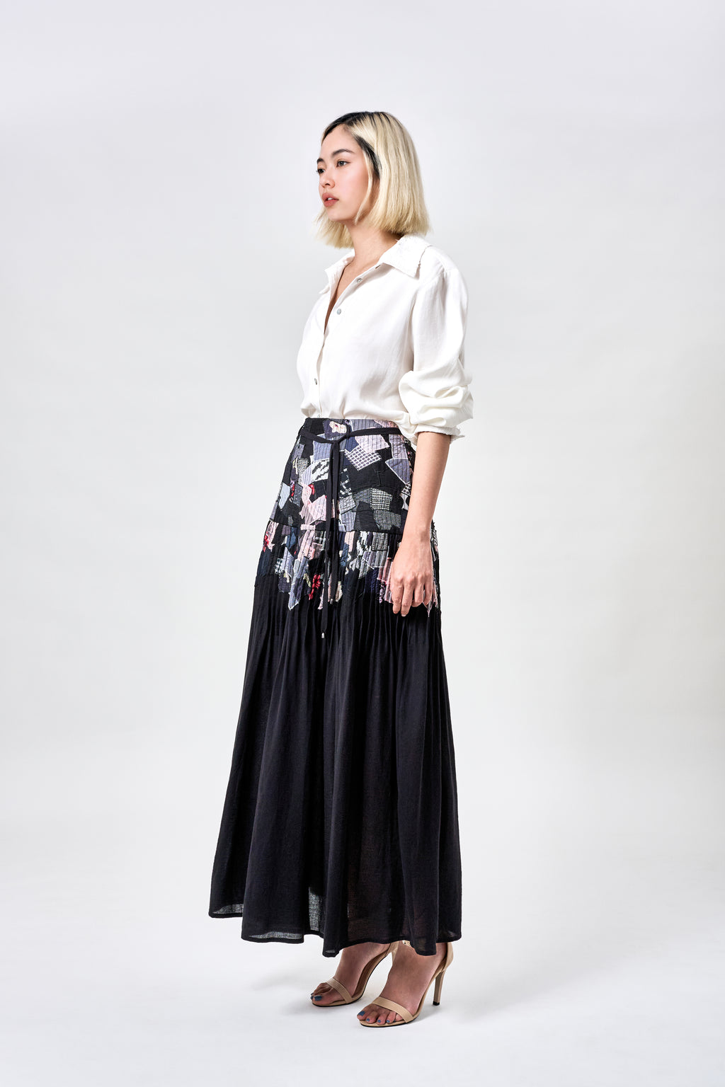 (PRE-ORDER) Scrap Midi Skirt
