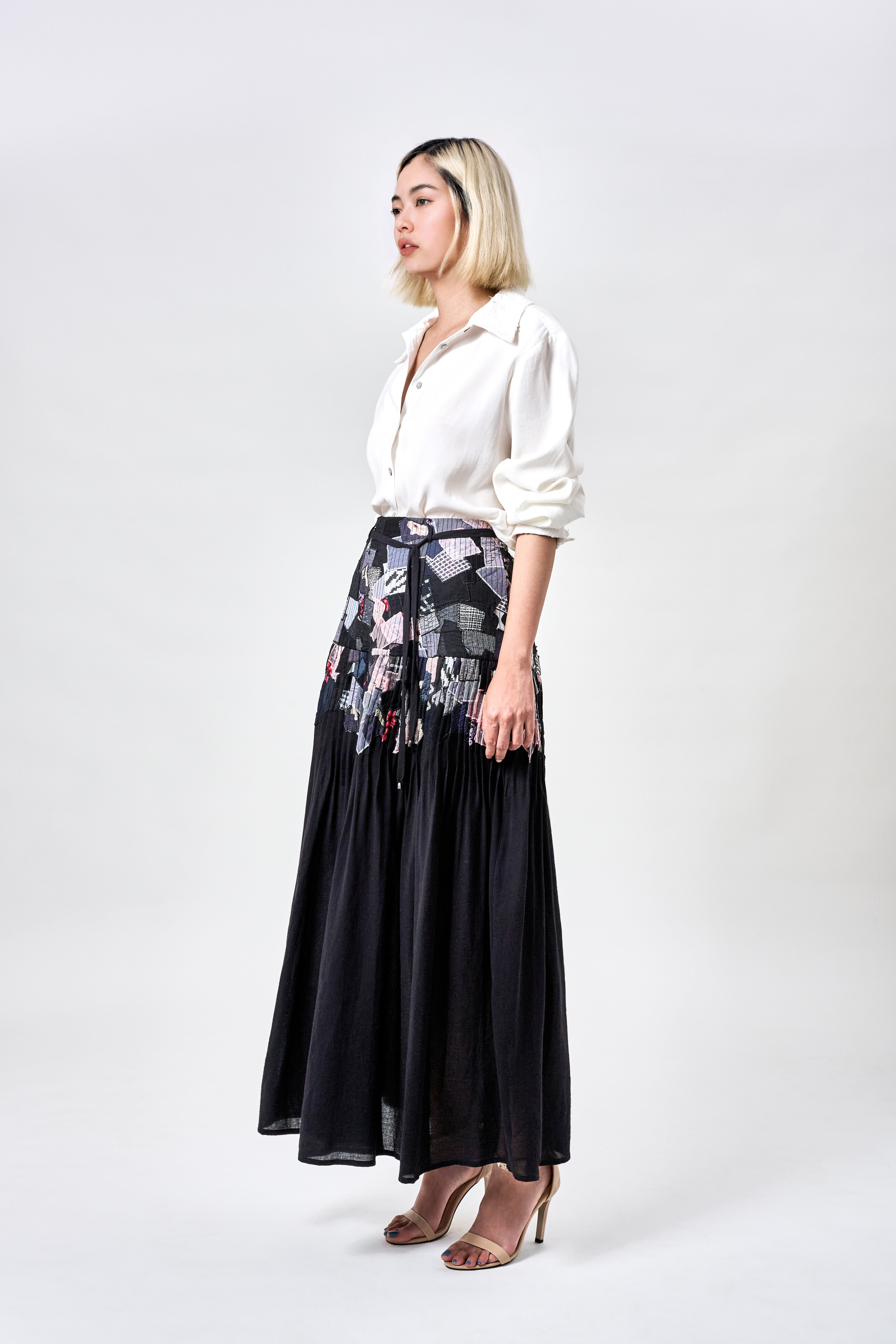 (PRE-ORDER) Scrap Midi Skirt