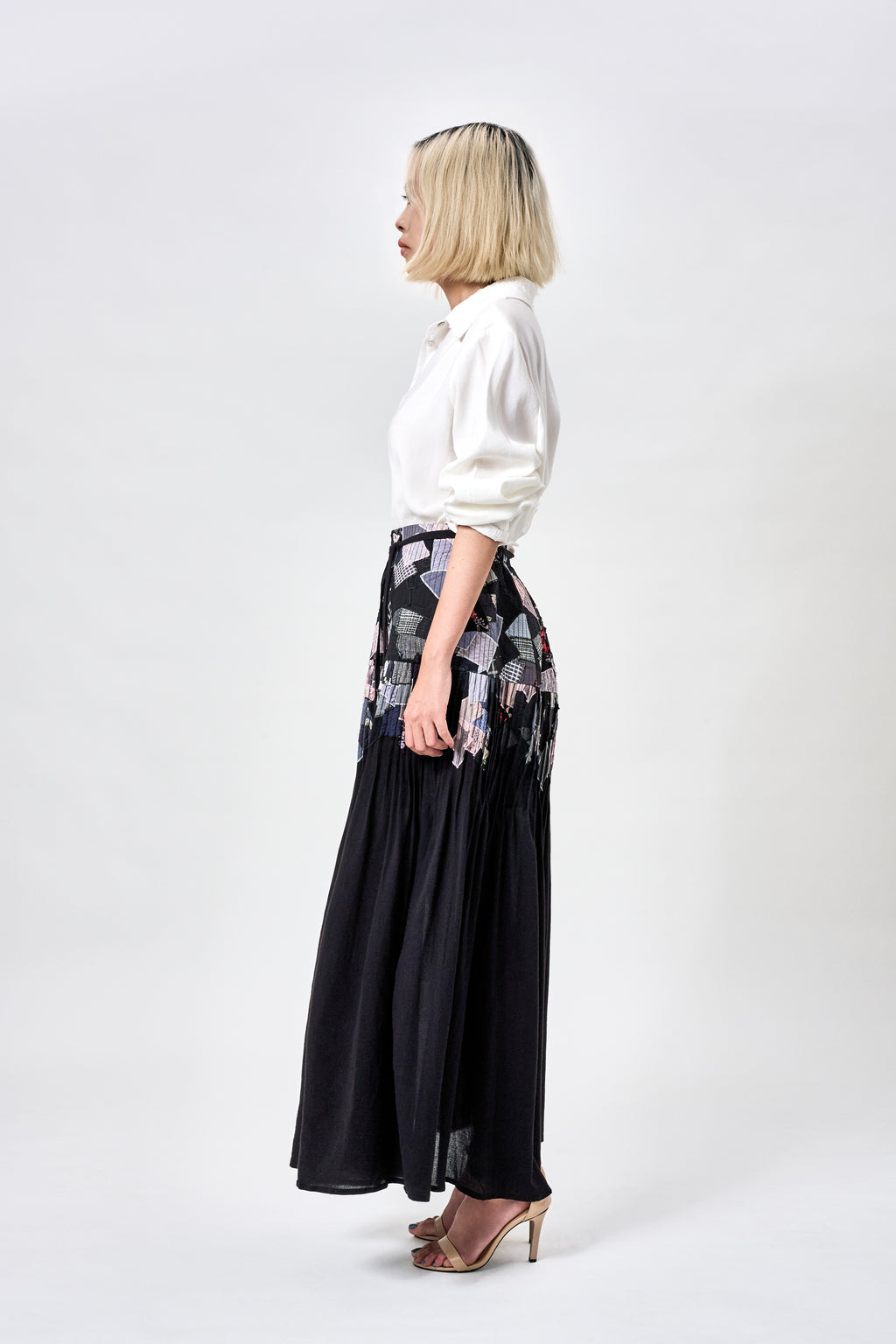 (PRE-ORDER) Scrap Midi Skirt
