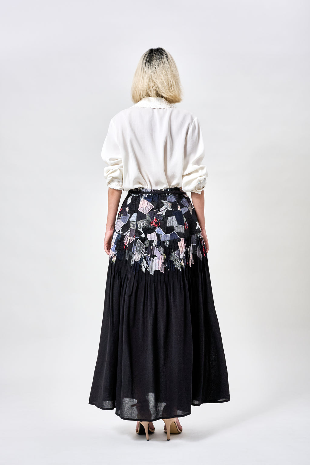 (PRE-ORDER) Scrap Midi Skirt
