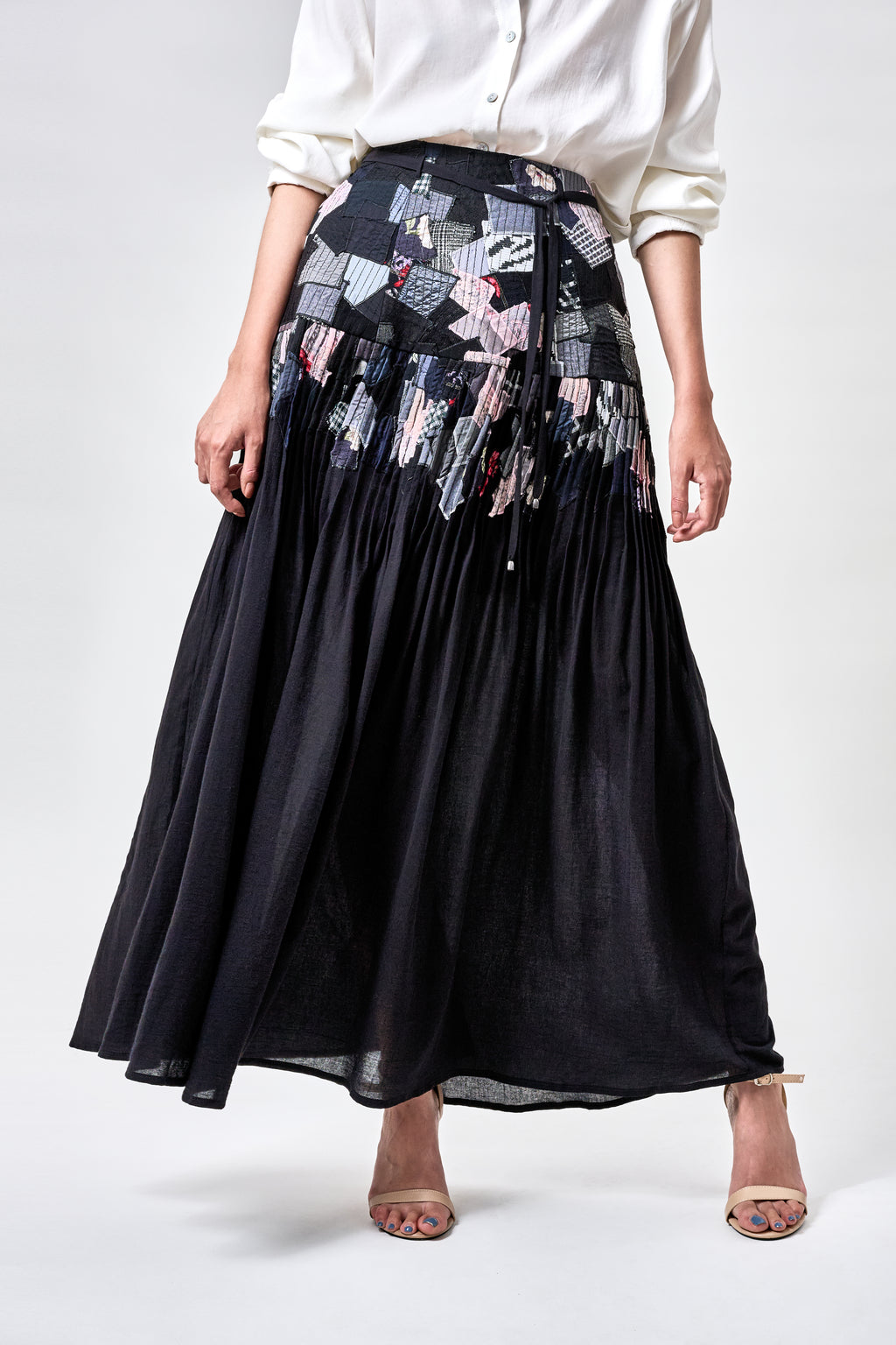 (PRE-ORDER) Scrap Midi Skirt