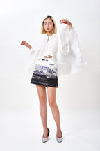 (PRE-ORDER) Pleated Crop Top