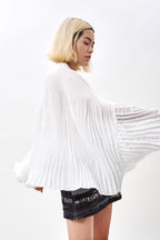 (PRE-ORDER) Pleated Crop Top
