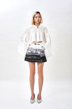 (PRE-ORDER) Pleated Crop Top