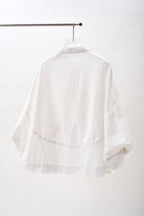 White Coral Crop Top