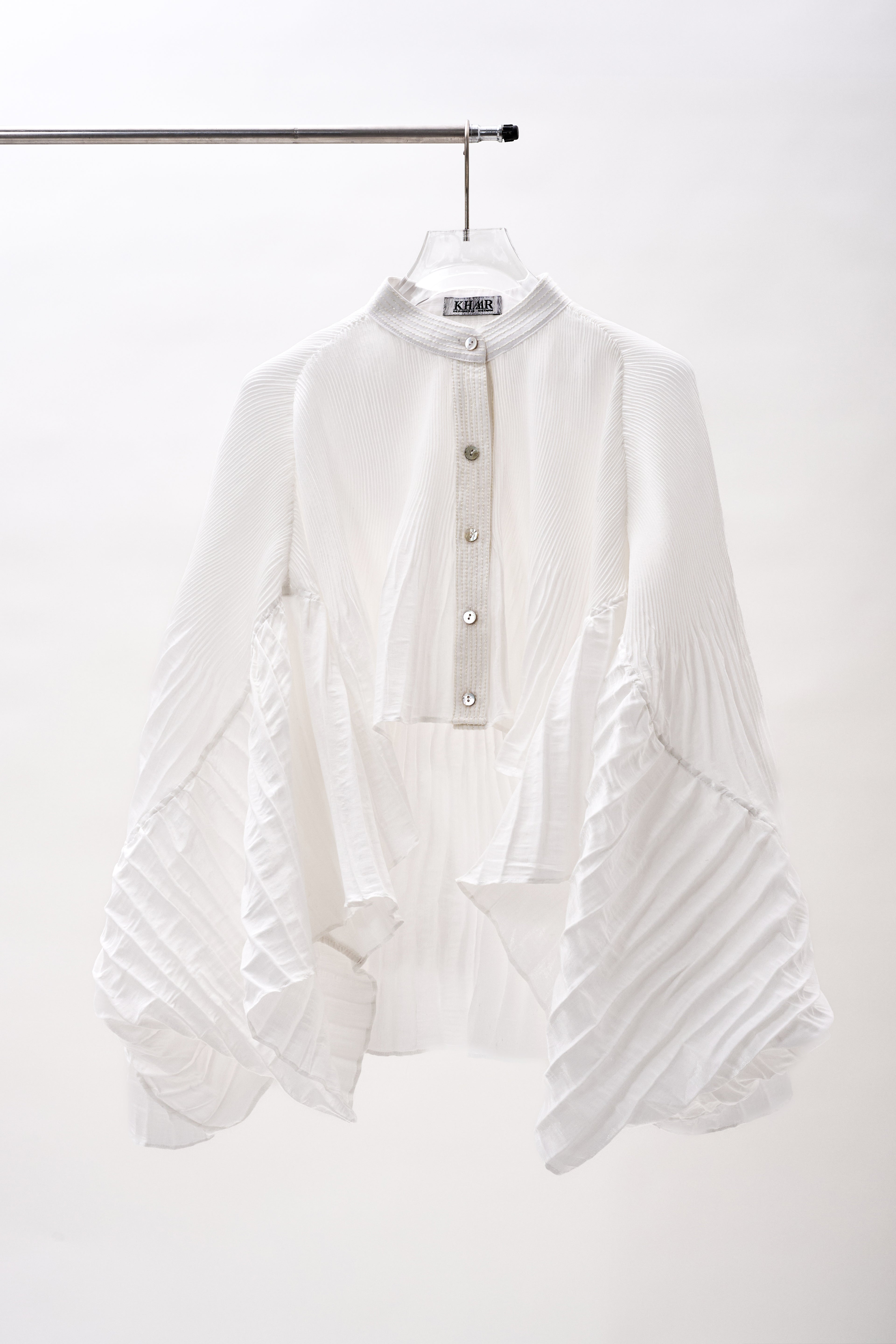 (PRE-ORDER) Pleated Crop Top