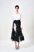 (PRE-ORDER) March Flower Midi Skirt