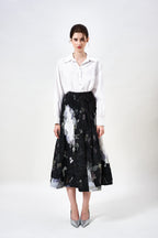 (PRE-ORDER) March Flower Midi Skirt