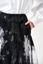 (PRE-ORDER) March Flower Midi Skirt