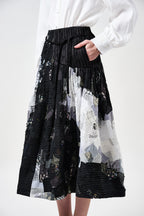 (PRE-ORDER) March Flower Midi Skirt
