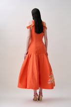 (PRE-ORDER) Delilah Low Waist Midi Dress