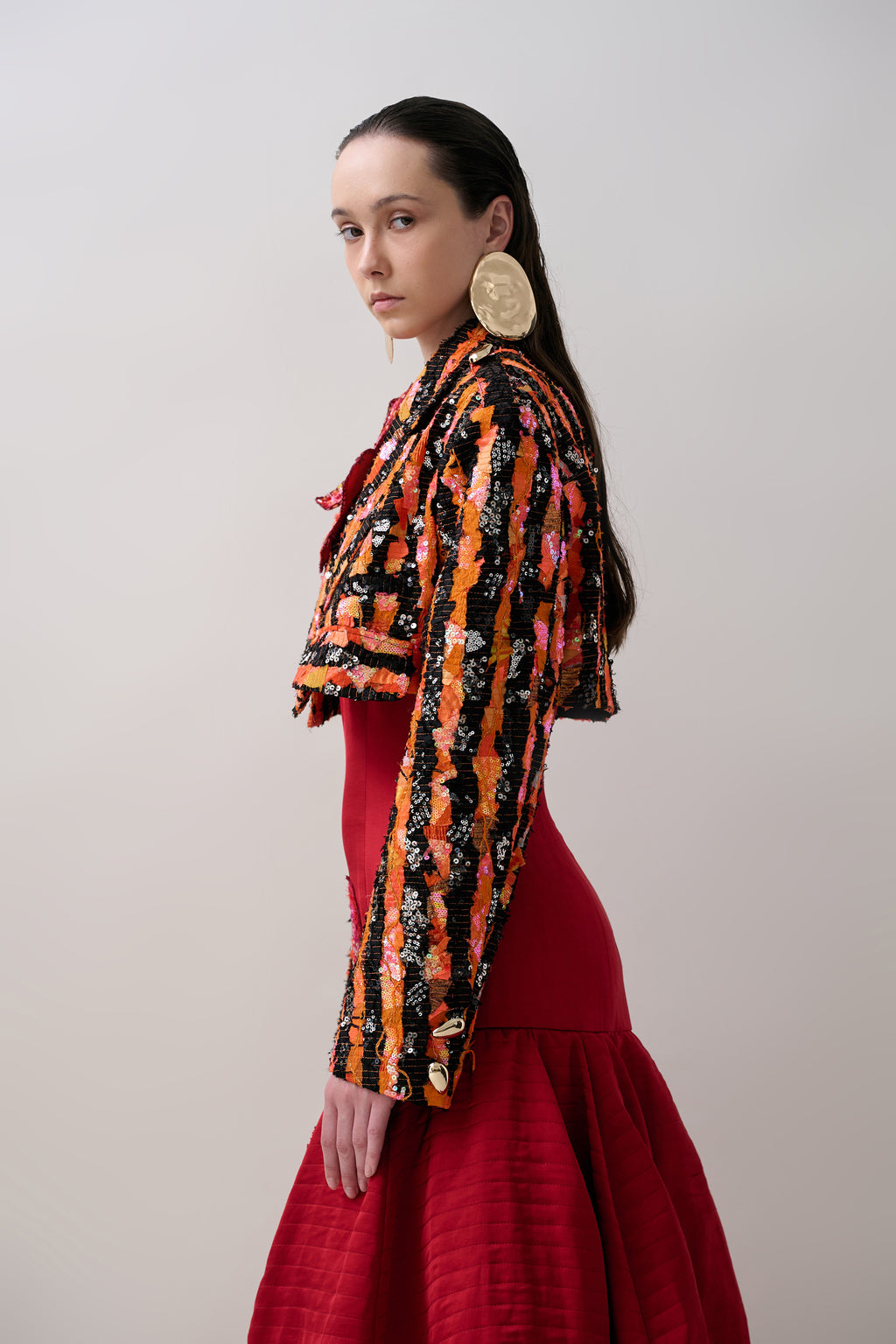 (PRE-ORDER) Carmen Low Waist Midi Dress