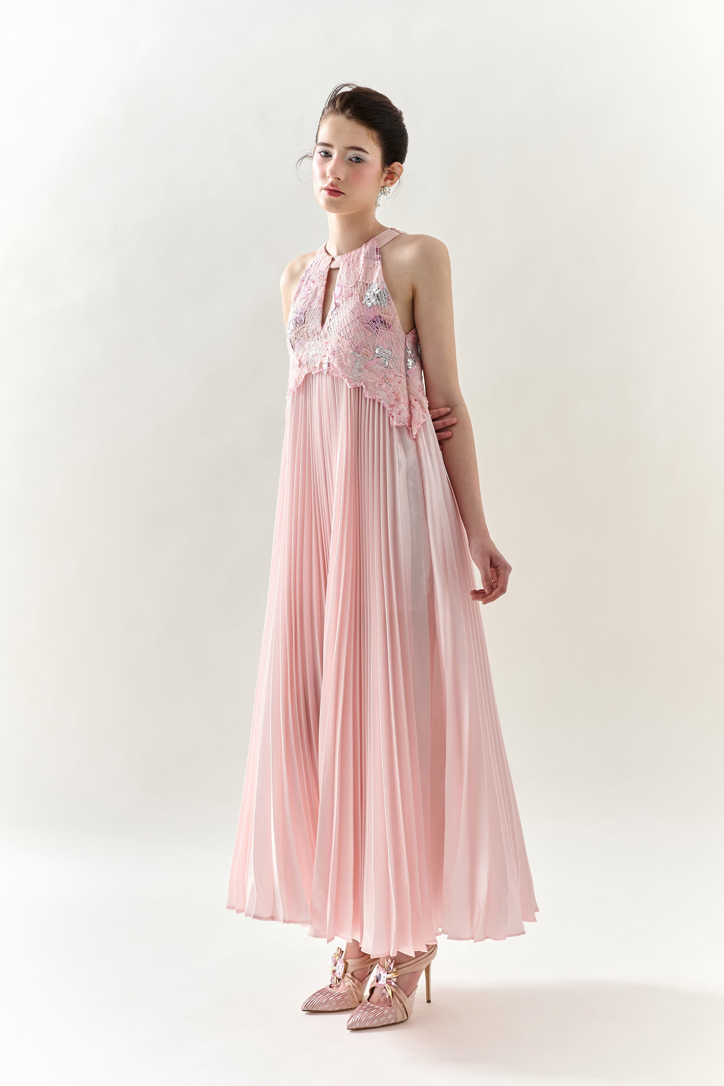 (PRE-ORDER) Naoko Pleated Dress