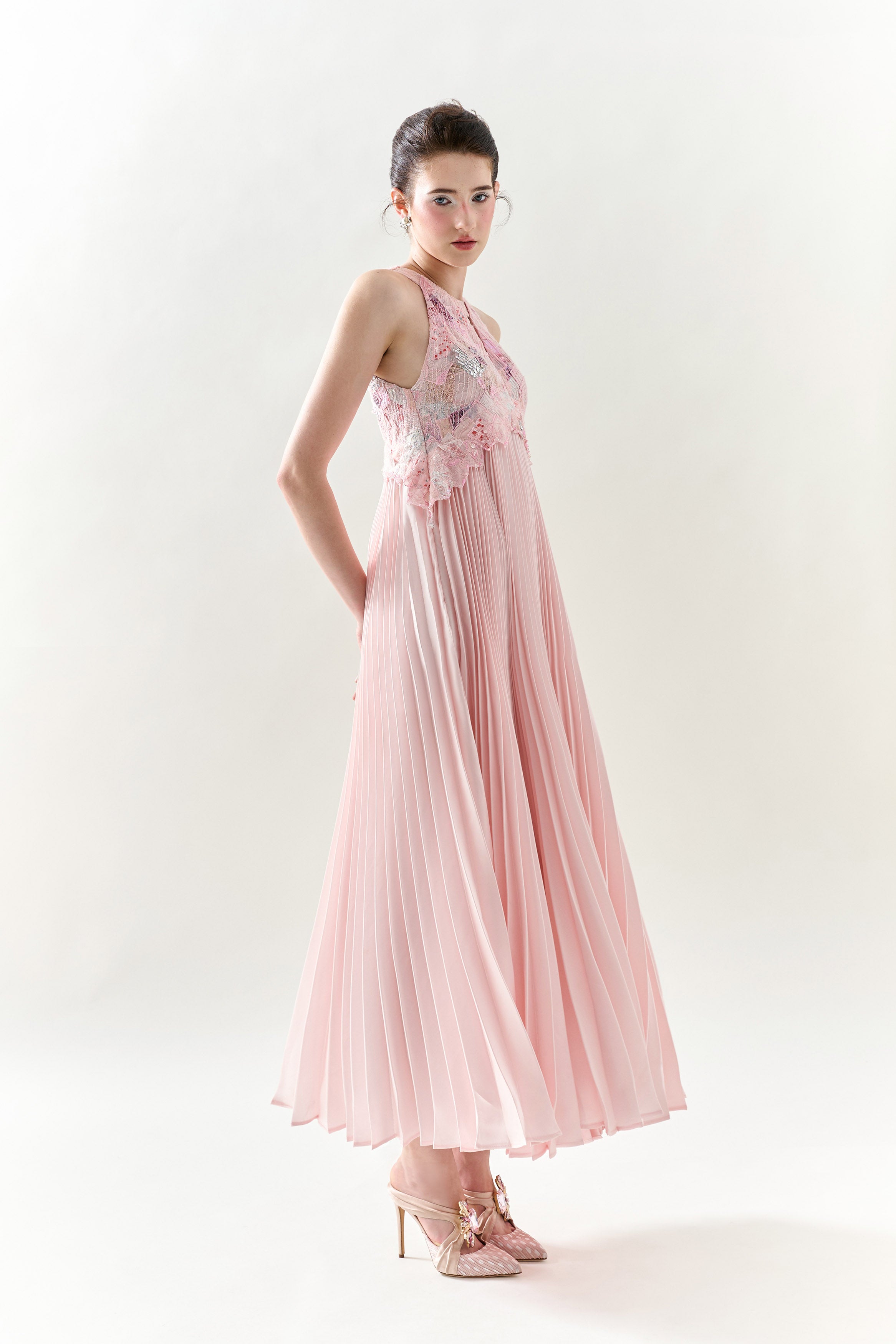 (PRE-ORDER) Naoko Pleated Dress