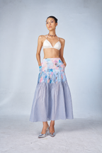 Scrap Midi Skirt